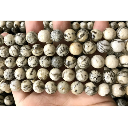 CFS04 Feldspar Gemstone Beads Smooth Round 10mm 15" Strand